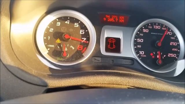 Clio 197 acceleration 100-200 km/h 210bhp/215Nm смотреть онлайн