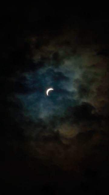 solar eclipse 2024 | captured from NYC | not totality #solareclipse #solareclipse2024 #nyc смотреть онлайн