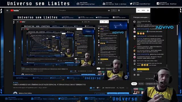 COMETA APARECE NAS CÂMERAS DA ESTAÇÃO ESPACIAL INTERNACIONAL E MAIS TERREMOTOS