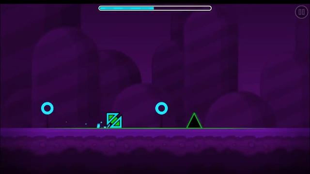 Первый уровень Geometry dash World смотреть онлайн