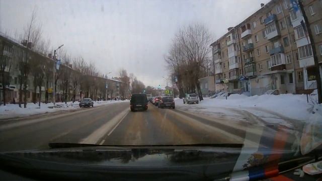 Проезд перекрестка Нормандия - Неман, Николаева, Кирова. смотреть онлайн