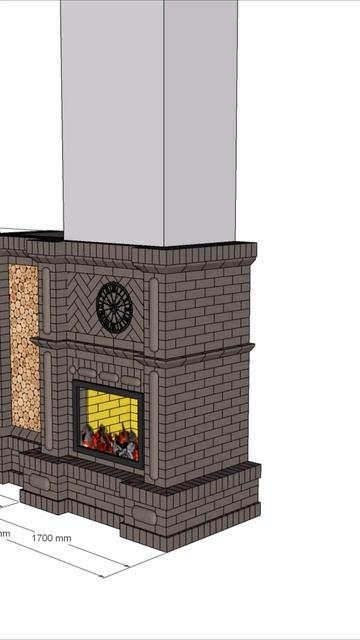 Резной Камин «Фортуна» #камин #кирпичныйкамин #порядовка смотреть онлайн