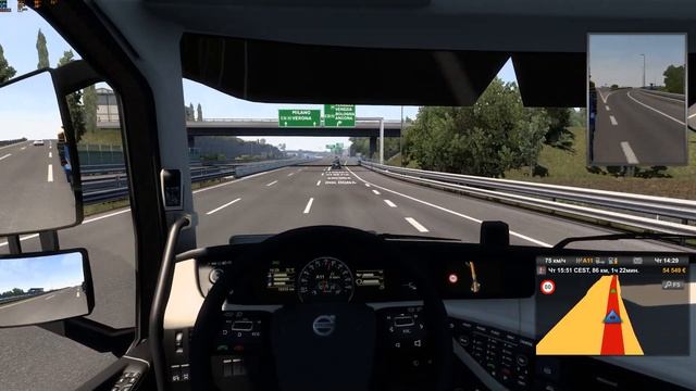 ETS2 - Бульдозер из Флоренции в Болонью - 156 км смотреть онлайн