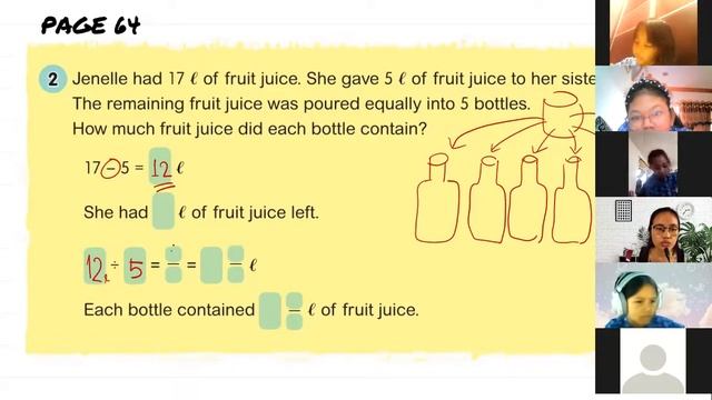 Mixed Fraction in Word Problem - Jupiter Class смотреть онлайн