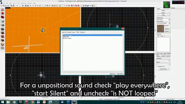 Hammer Editor Tutorial 06 - Add sounds to the map смотреть онлайн