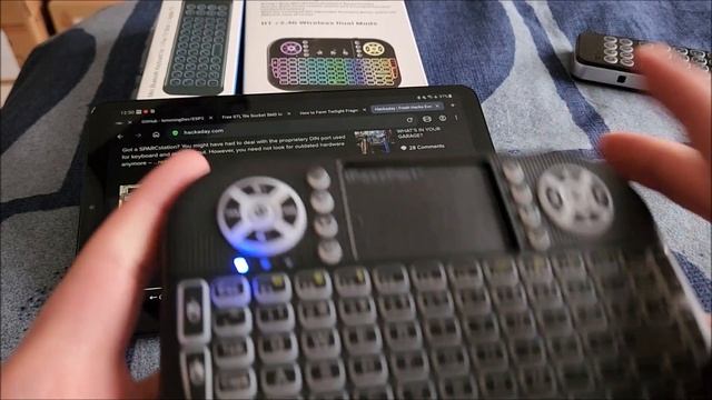 iPazzport RF/BT Portable Keyboard/Touchpad/Remote Double Review смотреть онлайн