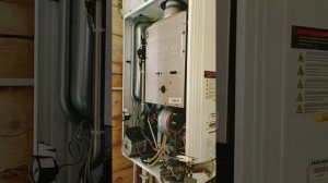 Разборка котла Navien. Теплообменник под замену.