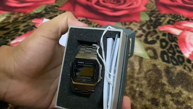 Casio Vintage Watch A168WGG-1BDF 😍