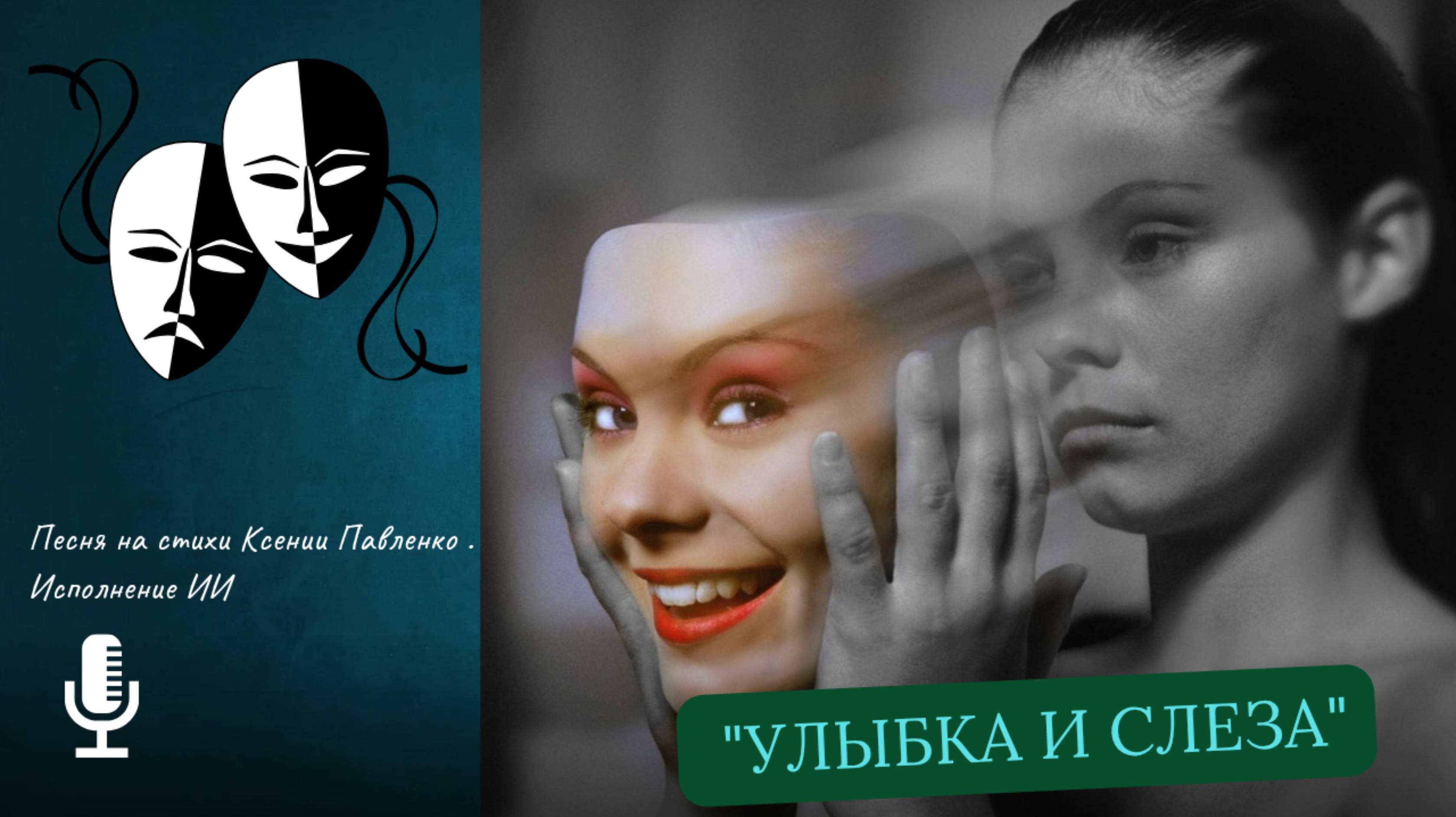 "УЛЫБКА И СЛЕЗА "песня на стихи Ксении Павленко смотреть онлайн