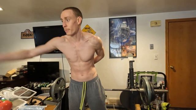 Natural body building 145 lb body weight. upper back workout #36 part 2 смотреть онлайн