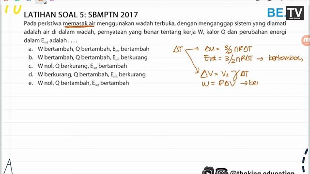 FISIKA | LATIHAN SOAL PART 1 - TERMODINAMIKA | UTBK SBMPTN | SAINTEK смотреть онлайн