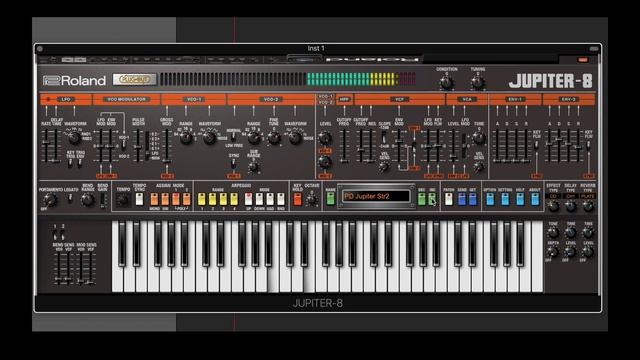 Roland Cloud Jupiter 8 Soft Synth - Preset Playthrough.