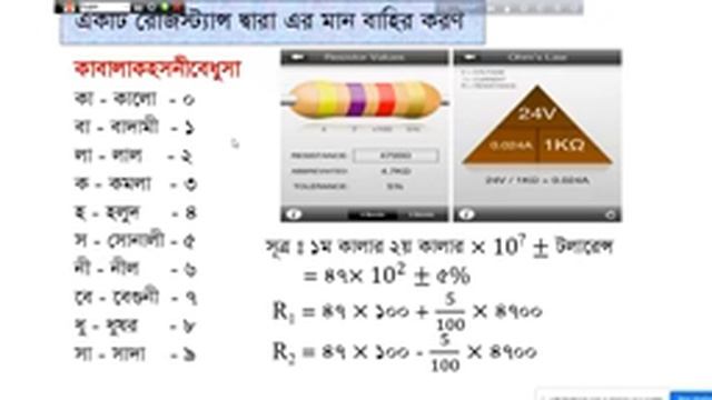 Electrical Circuits-1। Chapter -1। 2nd Semester। Electrical Technology