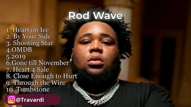 Rod Wave Playlist - Best Songs (TOP 10 Tracks) смотреть онлайн