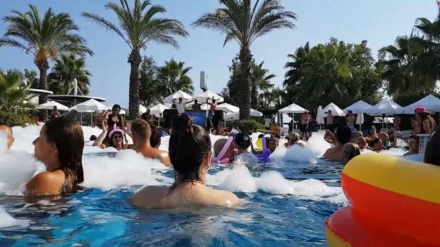 Poolparty Clubtanz/Dance Sunis Evren Beach Resort Hotel & Spa 5☆ 2018 смотреть онлайн