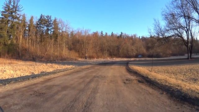 Парковая зона в Вудрбидже. Забрался в лесную чащу и еле выбрался. Часть первая. смотреть онлайн