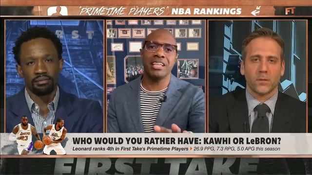 'Kawhi is the baddest man on the planet!' - Max Kellerman on Kawhi vs. LeBron | First Take смотреть онлайн
