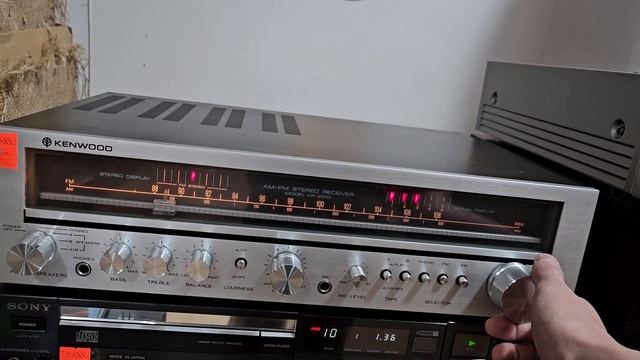 Kenwood KR-2010 Стерео Ресивер Japan смотреть онлайн