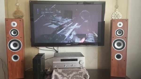 YAMAHA RX V557 / JAMO PF SC1000 VİDEO 1