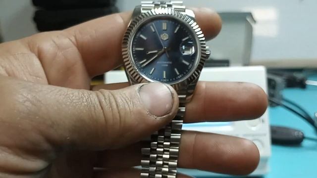 San Martin sn058g Rolex Datejust Homage смотреть онлайн