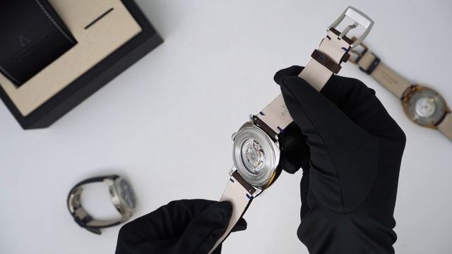 Anonimo Automatic Epurato Watch Steel Blue AM-4000.01.108.K35 смотреть онлайн