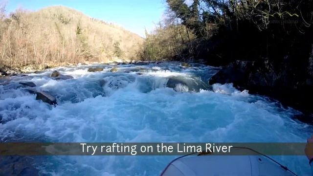 Rafting in Tuscany on Lima river смотреть онлайн