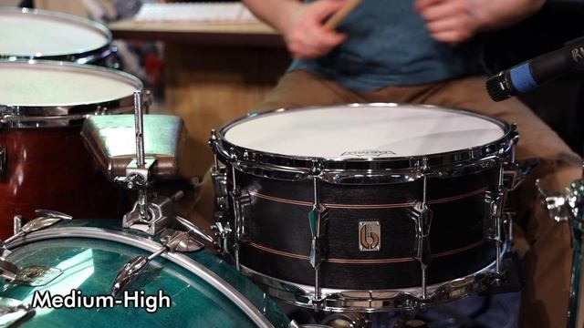 British Drum Co. Merlin 6.5x14 Snare Drum - Full Demo смотреть онлайн