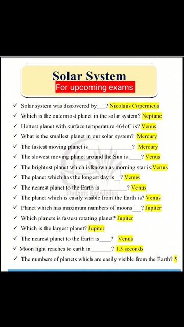 Solar system , Geography #gkfacts #ssccgl #science #scienceexperiment смотреть онлайн