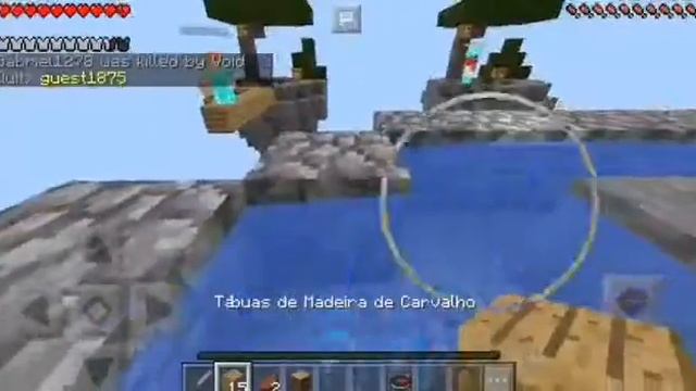 MINECRAFT PE - SKY WARS NA 1.0.2 - MITANDO E NUBANDO смотреть онлайн