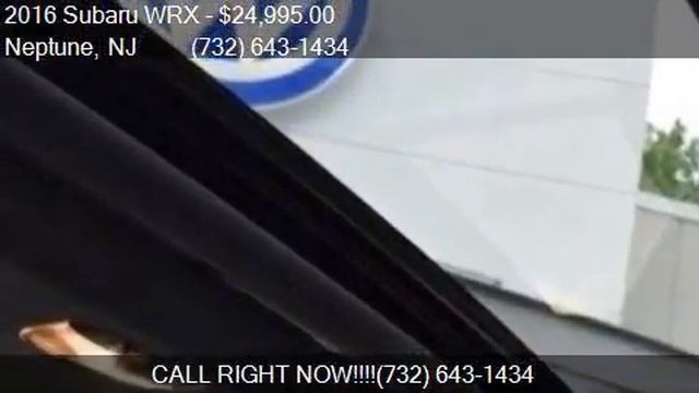 2016 Subaru WRX Premium AWD 4dr Sedan 6M For Sale In Neptune