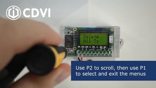 How to delete a transmitter from the receiver memory | XPL Range смотреть онлайн