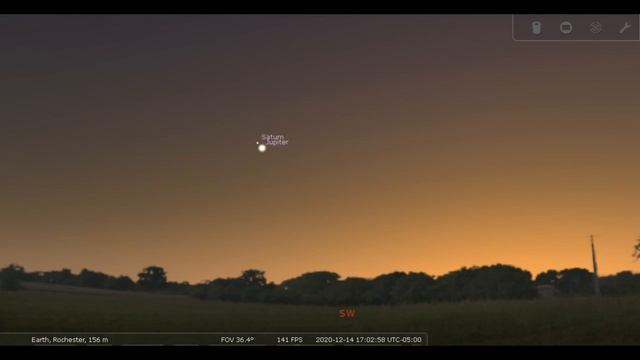 What's Happening In The Sky? - Jupiter, Saturn Conjunction смотреть онлайн
