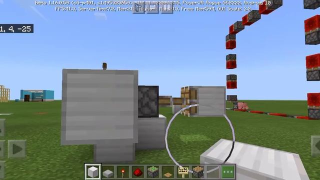 How to make a redstone inverter in Minecraft Pocket Edition| UmarTheAssassin смотреть онлайн