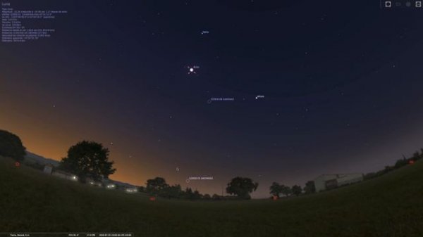 COMO ENCONTRAR AL COMETA NEOWISE EN ARGENTINA- HEMISFERIO SUR