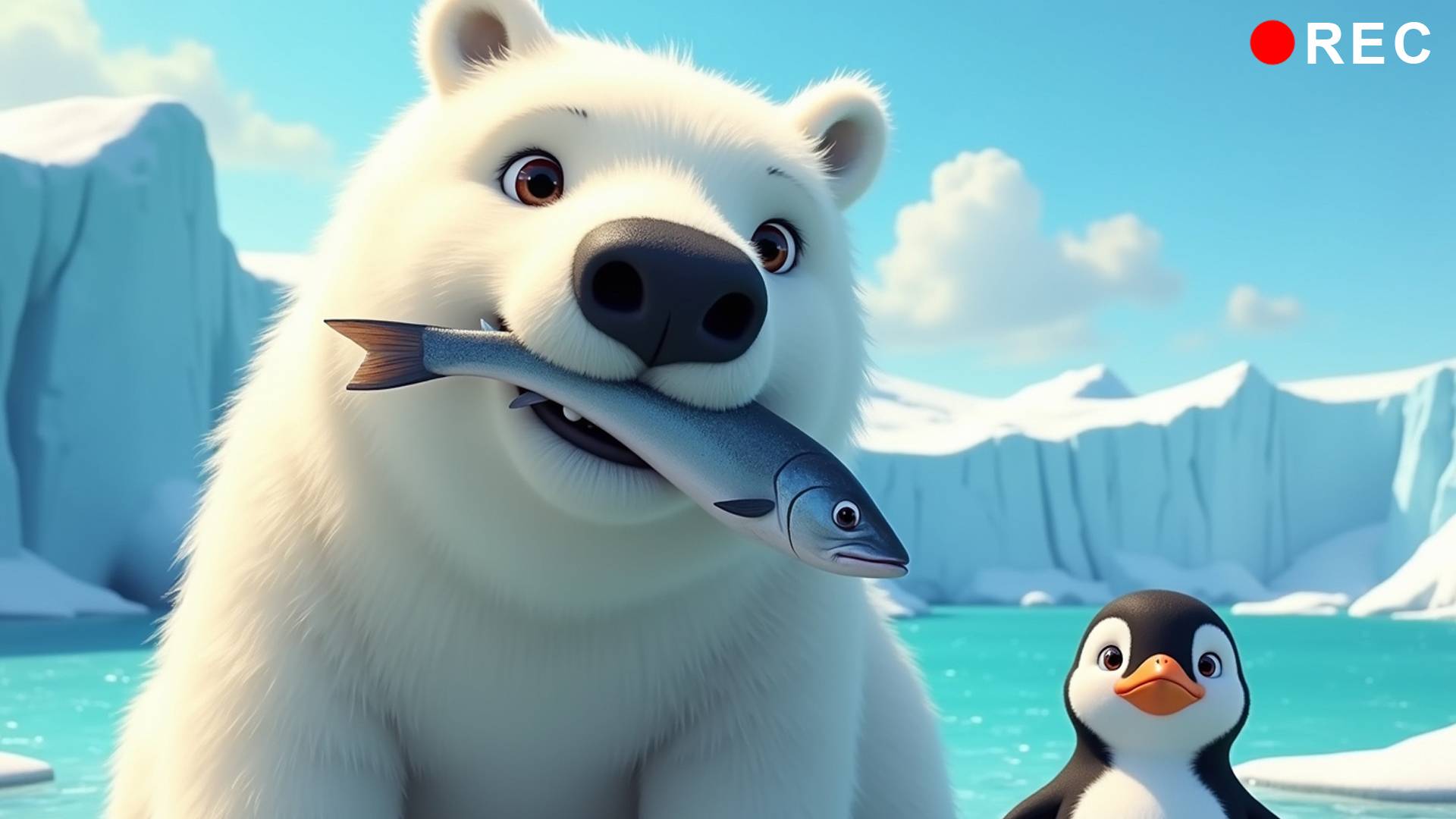 «Мышонок в Арктике» – Весёлая песенка про Джазика-путешественника! смотреть онлайн