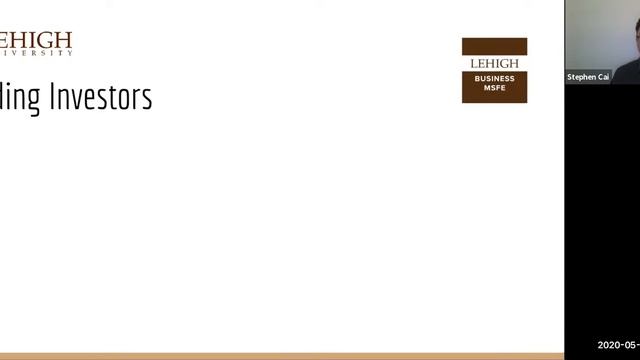 Practicum Project Presentation With MSFE Students (Part 1) | Tax Driven Investment Fund Structuring