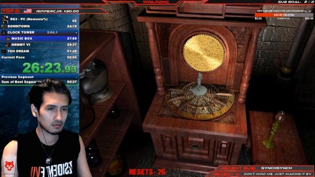 RESIDENT EVIL 3 NEMESIS% WR 50:22 (PC-ARRANGE) US DIFFICULTY смотреть онлайн