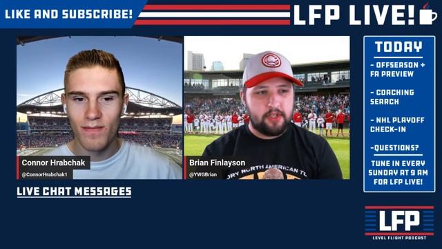 Winnipeg Jets Offseason + UFA/RFA Preview, Coaching Search, And Playoff Check-In | LFP Live #13
