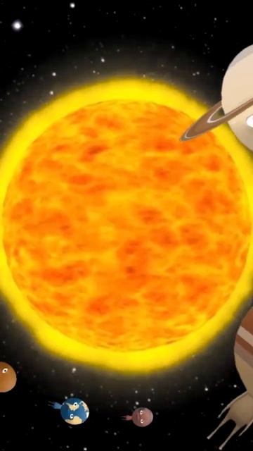 Six Little Planets-3 🚀 #Shorts 🚀🌎 Singing Planets 🌍 Nursery Rhymes Song