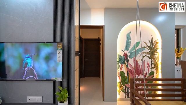 2 BHK Flat at Moonlite - Cosmos Horizon, Thane. Chetna Interiors Designer in Thane смотреть онлайн