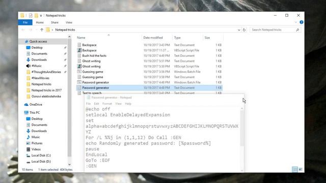Notepad tricks in 2017! смотреть онлайн