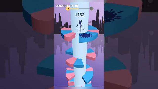 Играю в Helix Jump\14-19 уровень. смотреть онлайн