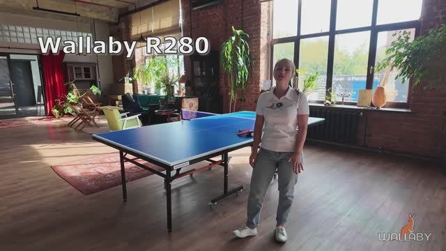 Обзор теннисного стола Wallaby R280