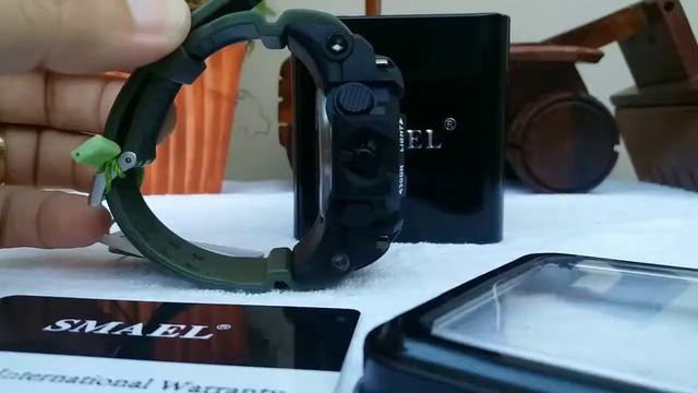 Relógio SMAEL 1545 Militar смотреть онлайн