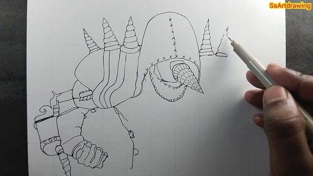 Escape the Multiverse: Drawing Assassin Drill Man in Skibidi Toilet смотреть онлайн