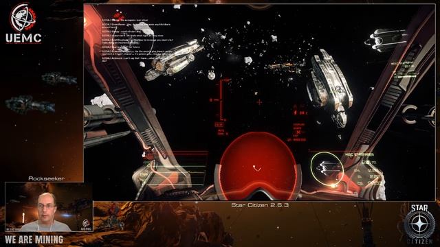 Star Citizen - Mining with the UEMC [016] - Exploring the Starfarer wrecks смотреть онлайн
