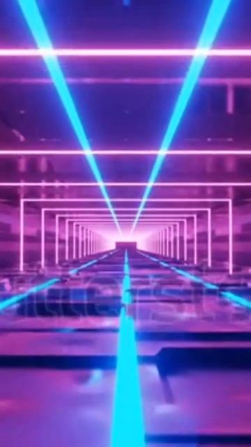 Abstract Neon Light VJ LOOP 3D Rendering смотреть онлайн