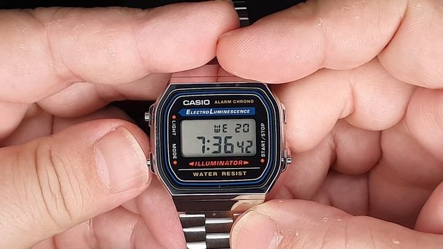 CASIO A168WA-1 VINTAGE