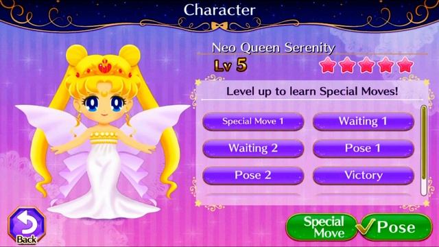 Sailor Moon Drops / Neo Queen Serenity 5 Lv смотреть онлайн