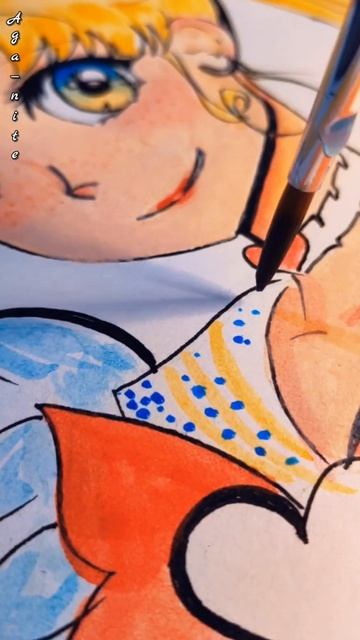 Рисунок - Сейлор Мун / Drawing - Sailor Moon #shorts #drawing #anime #sailormoon #рисунок #арт смотреть онлайн